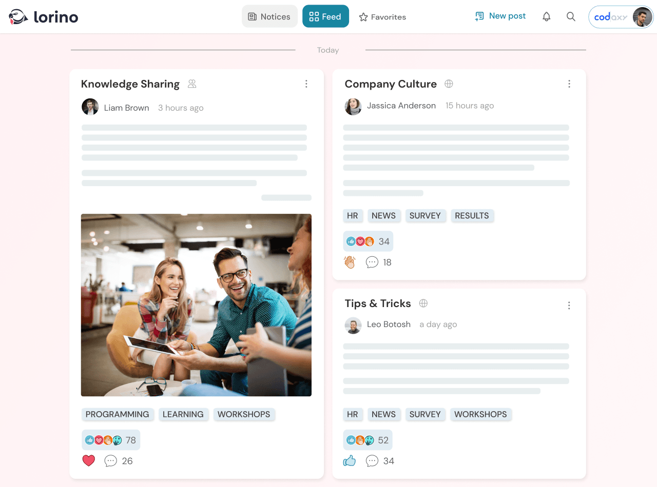 Lorino APP UI
