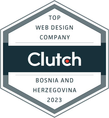 Top web design company badge