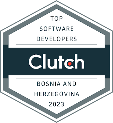 Top software developers badge