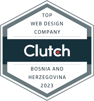 Top web design company badge