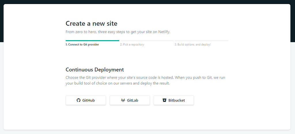 New site from Git